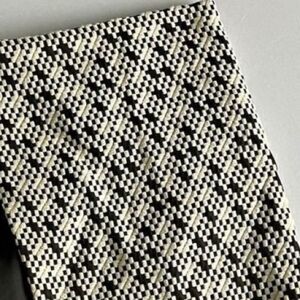 River Island Trendy Ivory Black Print Split Front Skirt Women's Size US XS UK 8